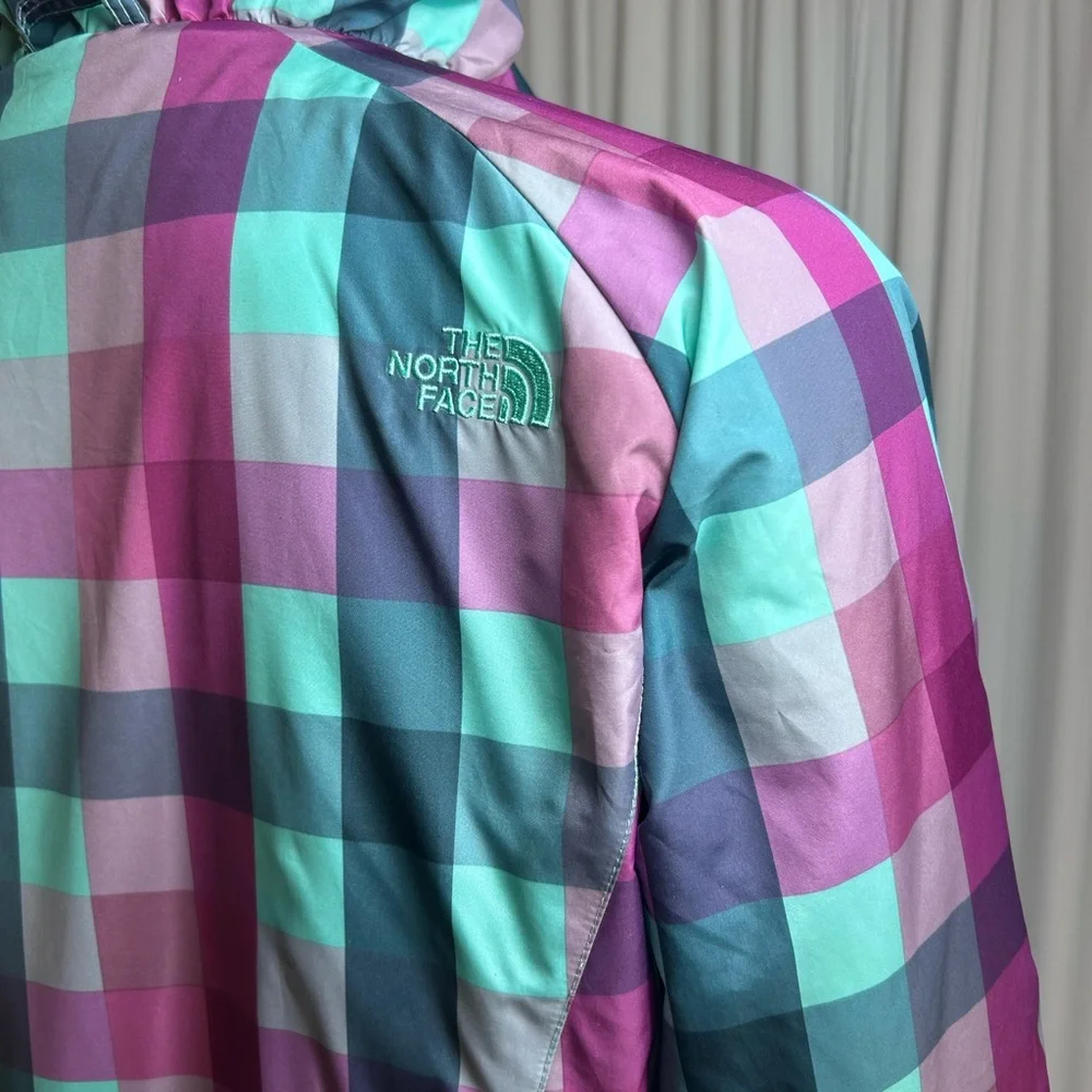 The  North face  women’s Plaid Multicolor Jacket - Picture 5 of 7